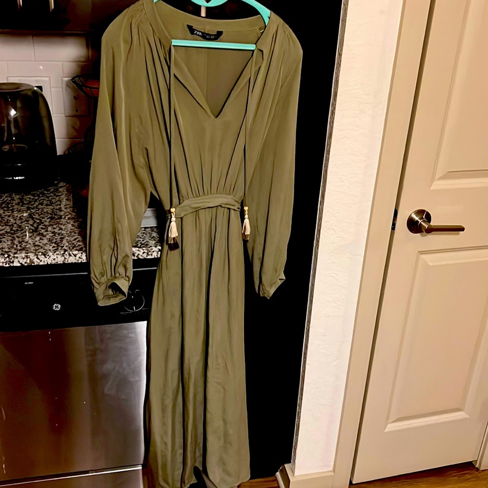 Zara tie dress